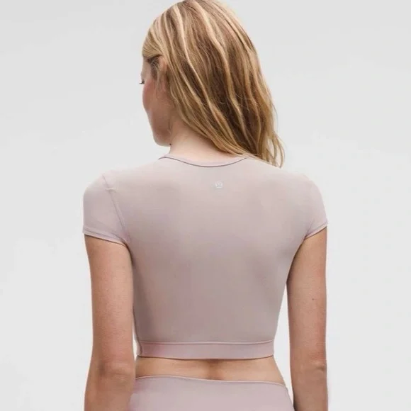 Lululemon SET Align Skort & Nulu Mesh-Back Baby Tee, Sz 2 SET - Picture 6 of 14